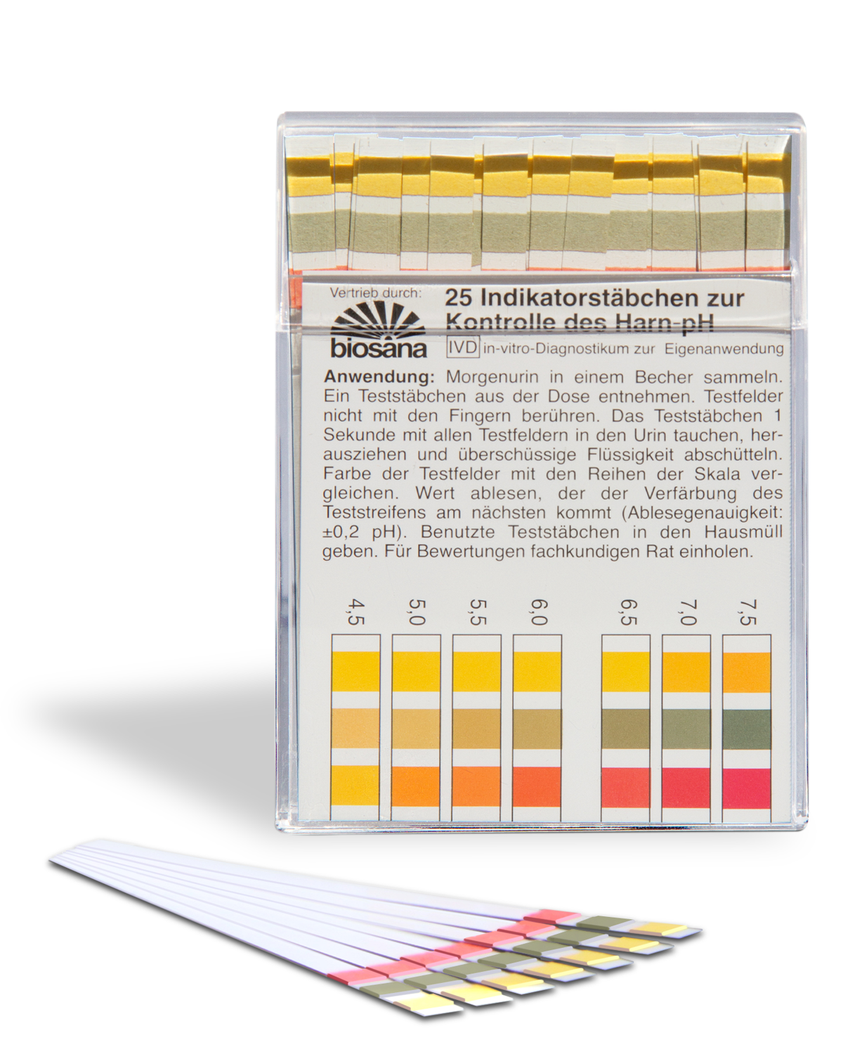 pH Indikatorstäbchen